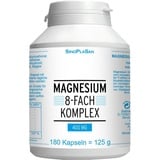 SinoPlaSan GmbH Magnesium 8fach Komplex 400 mg Kapseln