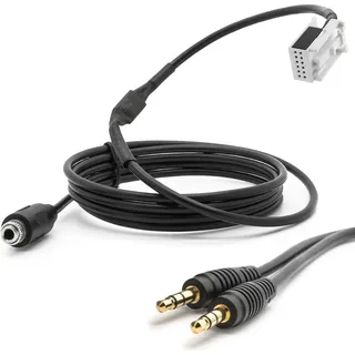 ADAPTER UNIVERSE AUX Line In 12pol Radio Audio MP3 passend für BMW E60 E61 E63