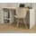 furn.design Schreibtischkombination 2-teilig weiß matt, Eiche Wotan 143 cm, Büromöbel Set | Gr.: onesize