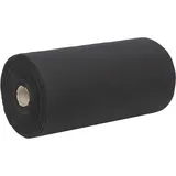 Showgear Deko Molton 160 g/m2 Schwarz - 0,40 x 60 m