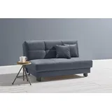 Ell + Ell Schlafsofa ELL + ELL "Tilda", blau (dunkelblau), B:145cm H:90cm T:100cm, 100% Polyester, Sofas, Schlafsofa, Breite 145 cm, inkl. 2 Zierkissen