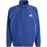 adidas Color Block Woven Trainingsanzug Dark Blue/Royal Blue/Glow Blue 140
