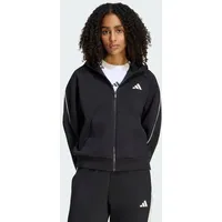 adidas STADIUM SMALL LOGO KAPUZENJACKE - Black