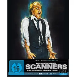 Scanners (Mediabook, 4K-UHD+2 Blu-rays) (Shop Exklusiv)
