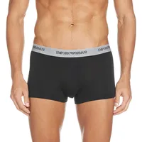 Emporio Armani Herren Mens Basic - Essential Core Logoband 3-pack Boxer Retroshorts, Schwarz, XXL