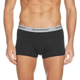 Emporio Armani Herren Mens Basic - Essential Core Logoband 3-pack Boxer Retroshorts, Schwarz, XXL