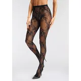 Buffalo Netzstrumpfhose 1 Paar Schwarz 40/42