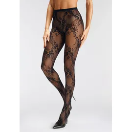 Buffalo Netzstrumpfhose 1 Paar Schwarz 40/42