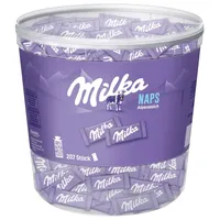 Milka Naps Alpenmilch - Schokolade Täfelchen - 1000 Gramm