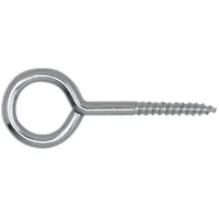 Lüsebrink Ringschraube mit Holzgewinde 30 x 16 mm 100 Stück