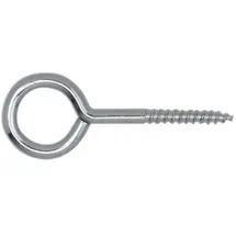 Lüsebrink Ringschraube mit Holzgewinde 30 x 16 mm 100 Stück