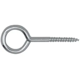 Lüsebrink Ringschraube mit Holzgewinde 30 x 16 mm 100 Stück