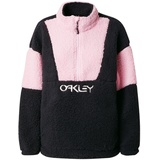 OAKLEY Damen Fleece TNP Ember half Zip Rc, schwarz/rosa L