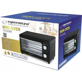 Esperanza Eko007 Miniovn 10 l 900 W sortieren