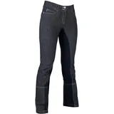 HKM Erwachsene Hose Jodhpur -Miss Blink- 1/1 Alos Besatz6169 jeansblau/dunkelblau50, 6169 jeansblau/dunkelblau, 50, HKM 4000315793242