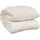 vidaXL Gewichtsdecke Hellcreme 152x203 cm 7 kg Stoff