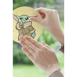 KOMAR Fenstersticker Grogu Padawan 30 cm x 30 cm