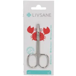Livsane® Babyschere mit abgerundeten Klingen