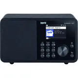 Imperial Imperial, Kompaktes Radio DAB+/FM/Internet mit Alarmfunktion DABMAN i160, Schwarz - Schwarz