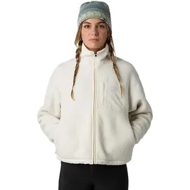 The North Face Womens Yumiori Off Peak Full Zip Jacket white dune XXL