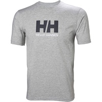 HELLY HANSEN Herren Helly Hansen HH Logo T-Shirt, Grau-Melange, XL