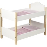 roba Puppenetagenbett 'Scarlett', weiß