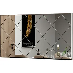 moebel17 Spiegel Mofo Karo Design 60x120cm