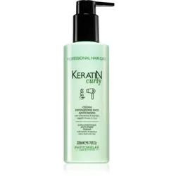 Phytorelax Laboratories Keratin Curly Creme für lockiges Haar gegen strapaziertes Haar 200 ml