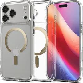 SPIGEN iPhone 17 Pro Ultra Hybrid MagSafe transparent-gold