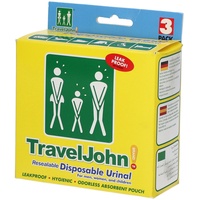 Care Plus TRAVEL JOHN Wegwerf Urinal 3 Stück