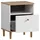 Schildmeyer Nachtschrank Hilda 40,3 x 33 x 52,2 cm Weiß