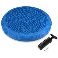 Navaris Balancekissen Ballsitzkissen mit Luftpumpe - Balance Unterlage Kissen