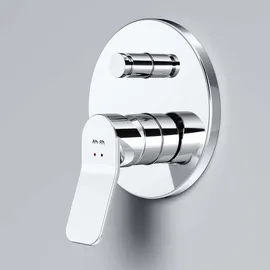 AM.PM X-Joy Unterputz Duscharmatur Wannen-Brausebatterie für 1 Verbraucher Chrom FXA45000