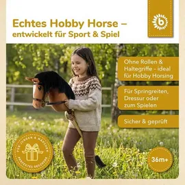 Bieco Steckenpferd - Brown | S