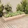 vidaXL Hochbeet mit Einsatz Massivholz Tanne 240 x 60 x 25 cm