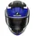 Shark D-Skwal 3 Firstlap Integralhelm - Matt Schwarz/Blau/Rot / XL