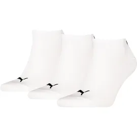 Puma Sneakersocken 3 Paar Weiß 43-46