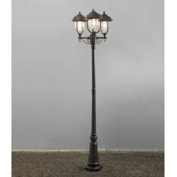 Konstsmide 7227-750, 3 Glühbirne(n), IP43, Schwarz