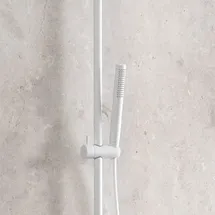 Fortis Wellness Metall-Stabhandbrause rund 15504MW,