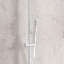 Fortis Wellness Metall-Stabhandbrause rund 15504MW,