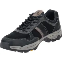 CAMEL ACTIVE Herren CAEV001 Sneaker, Schwarz Grau, 42 EU