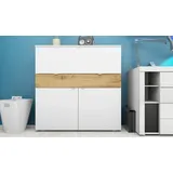 borchardt Möbel Sekretär BORCHARDT MÖBEL "Dolly", weiß (weiß eiche), B:110cm H:109cm T:35cm, Sekretäre, Sekretär, platzsparend, Home-Office-Schreibtisch, Breite 110 cm, Made in Germany