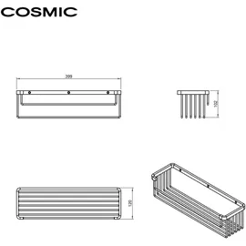 Cosmic Working Duschkorb, WJC205A0048001,