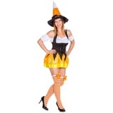 dressforfun Kostüm Frauenkostüm Halloween Lady, Sexy Kleid orange S | S