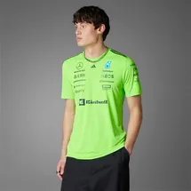 adidas MERCEDES - AMG PETRONAS FORMULA ONE TEAM SET-UP T-SHIRT schwarz|grün S