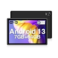 DOOGEE U9 Tablet 10 Zoll Android13 Tablet für Kinder, 7 GB RAM + 64 GB ROM (TF 1TB), 5060mAh Kids Tablet IPS HD/Dual Camera/TÜV Augenschutz/Bluetooth 5.0/OTG/Typ C/3.5mm Kopfhöreranschluss