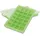 Intirilife 2x Eiswürfelformen in GRÜN – 2er Set à 24 Fächer Eiswürfel Silikonformen mit Deckel – 13x2.5x18 cm , Barzubehör & Weinzubehör, Barzubehör