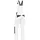 Leibwächter Arbeitslatzhose Dynamic Line Dynl Gr. 68 weiß/anthrazit
