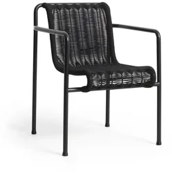 HAY - Palissade Cord Dining Armchair, anthrazit