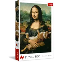 Trefl Mona Lisa mit schnurrender Katze (Puzzle)